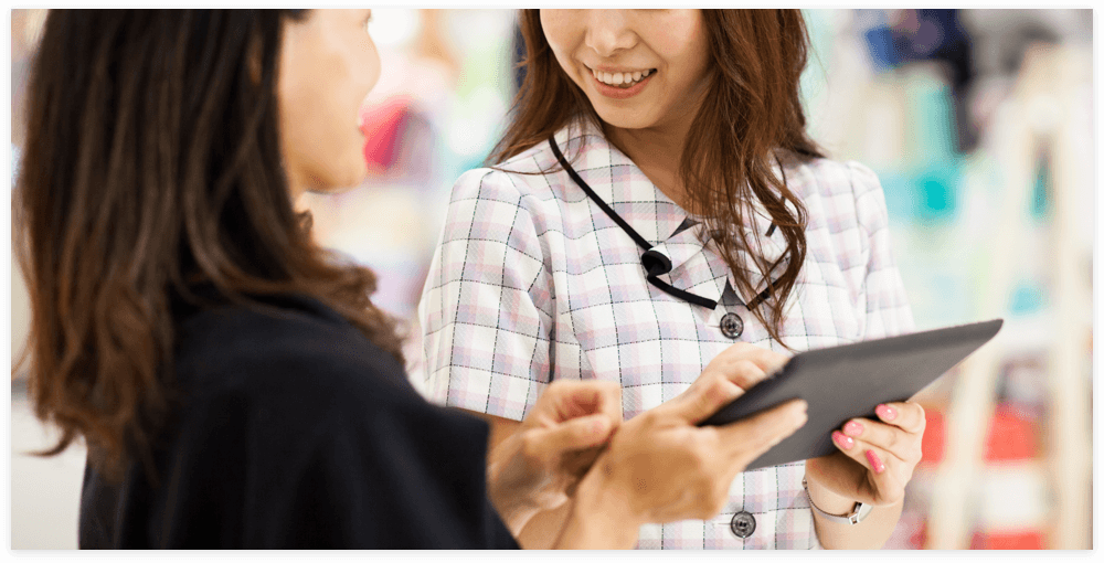 店頭デジタルカタログ