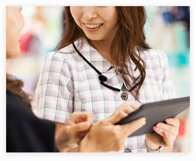 店頭デジタルカタログ